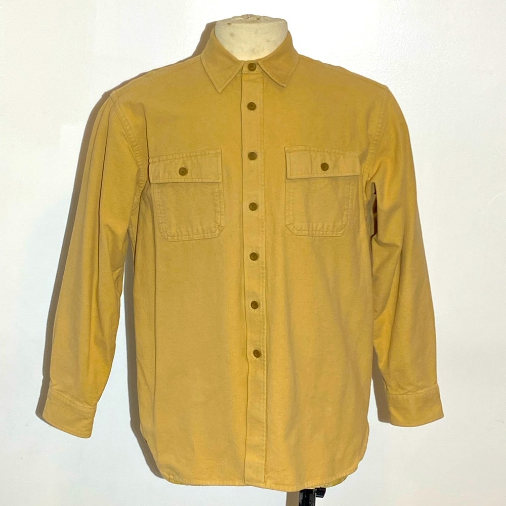 L.L.Bean chamois flannel button up shirt large